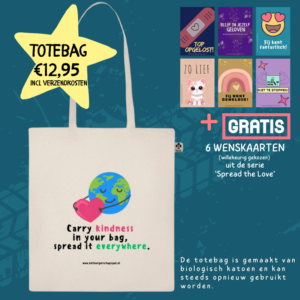 Totebag 'Kindness'